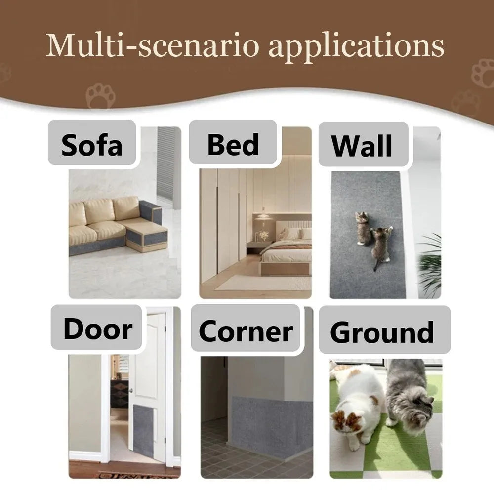 Self-adhesive anti-cat scratch mat for sofa protection

Trimmable furniture protector pad for cats

“Durable polyester cat scratch guard for walls and couches”

Peel-and-stick cat scratching mat for indoor furniture

Custom cut cat scratch protector for home surfaces