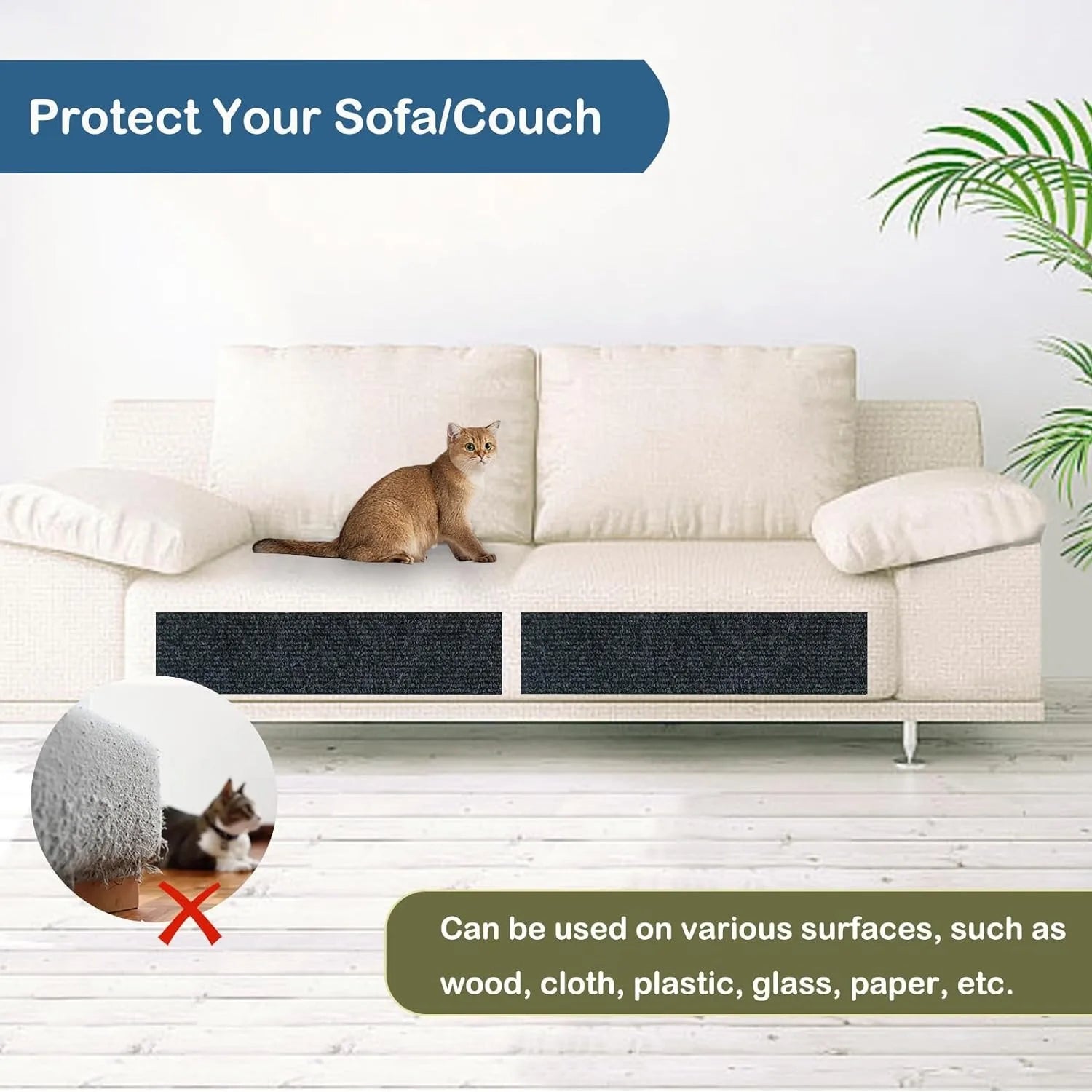 Self-adhesive anti-cat scratch mat for sofa protection

Trimmable furniture protector pad for cats

Durable polyester cat scratch guard for walls and couches

Peel-and-stick cat scratching mat for indoor furniture

Custom cut cat scratch protector for home surfaces