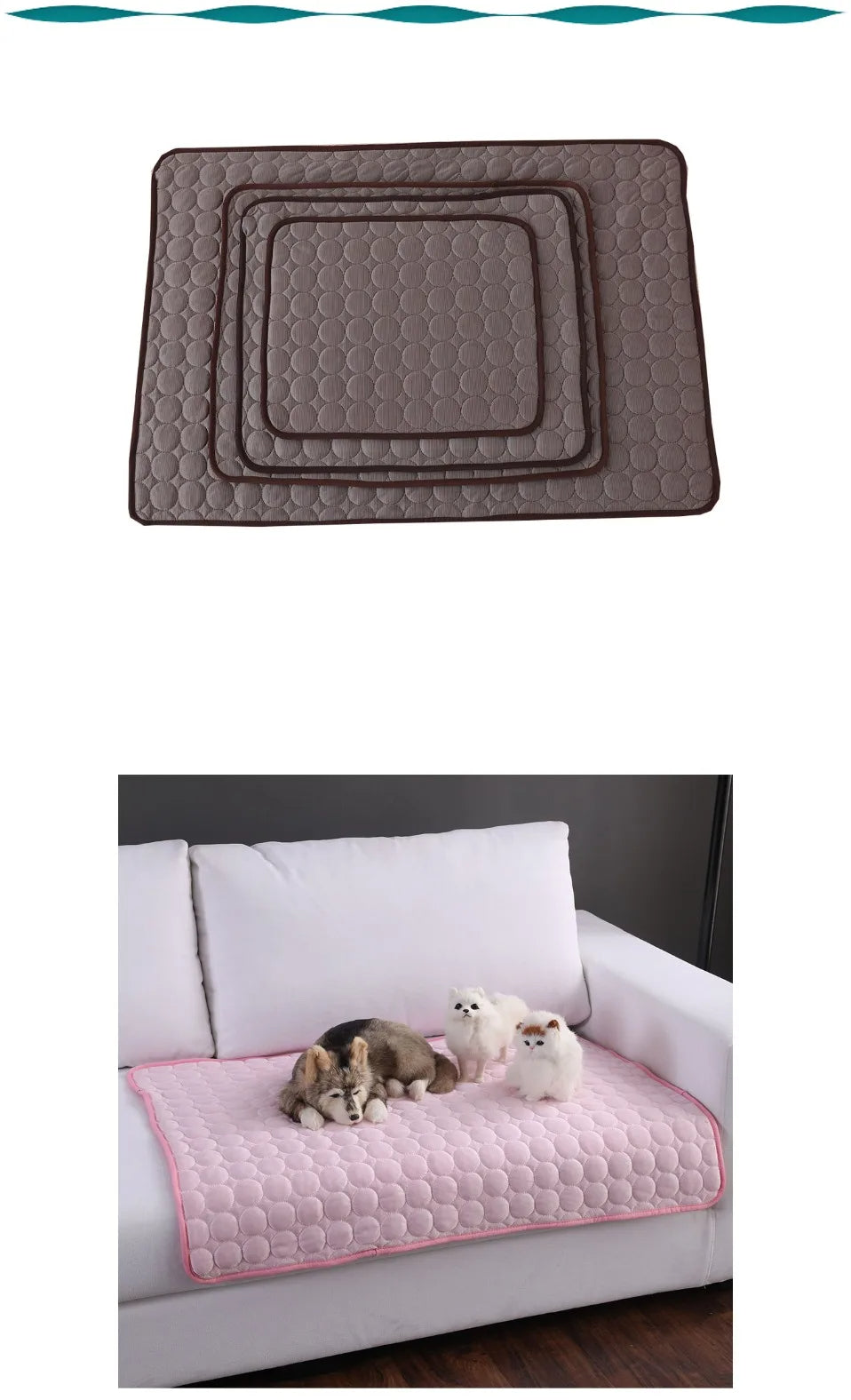 Extra large dog cooling mat for summer heat relief

Washable pet cooling blanket for cats and dogs

Self-cooling pet bed for big and small dogs

Durable summer cooling pad for pets

Lightweight and comfortable dog cooling