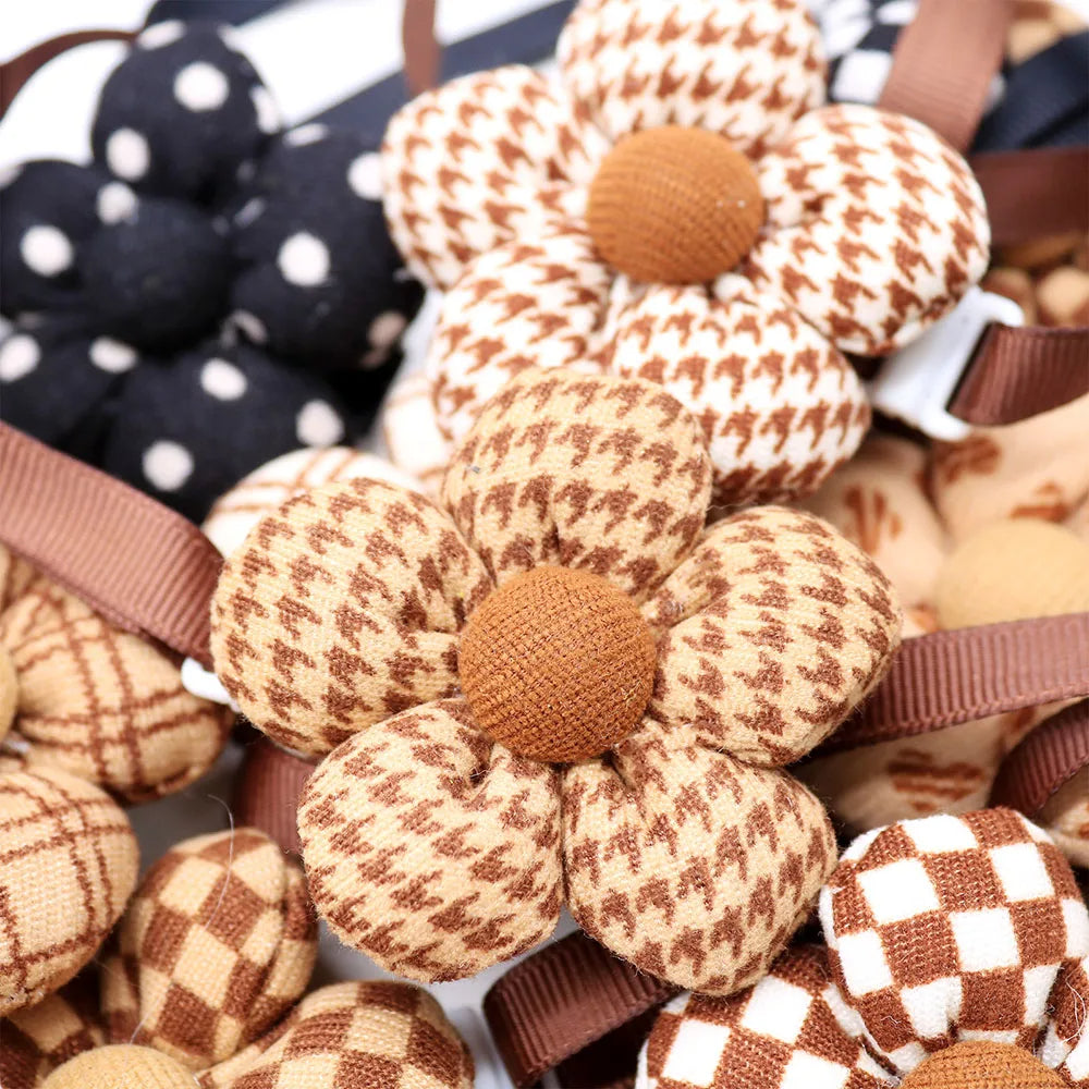 Adjustable puppy bowtie for small dogs

Cute dog bowtie made from soft, pet-safe fabric

Lightweight puppy bowtie accessory with secure adjustable strap

