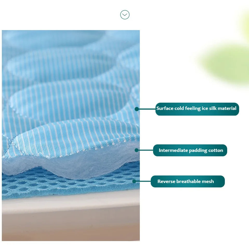 Extra large dog cooling mat for summer heat relief

Washable pet cooling blanket for cats and dogs

Self-cooling pet bed for big and small dogs

Durable summer cooling pad for pets

Lightweight and comfortable dog cooling
