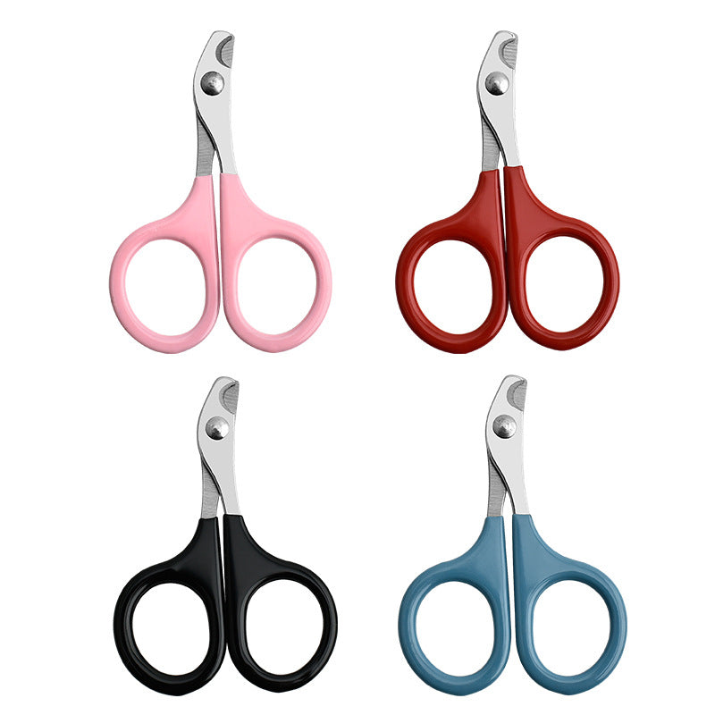 Professional cat nail scissors with stainless steel blades

Pet nail clippers for small dogs, puppies, and kittens

Toe claw trimmer with ergonomic non-slip handle

Safe grooming tool for trimming cat and dog nails

Compact pet nail cutter for home grooming