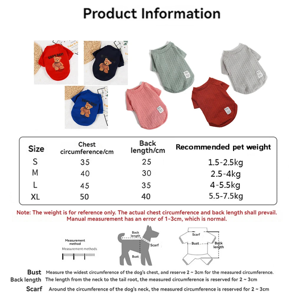 Small dog wearing a breathable elastic hoodie sweater

Four-season warm dog hoodie for small breeds

Soft and stylish dog clothing for year-round wear

Comfortable hoodie for small dogs in breathable fabric

Trendy small dog sweater with hood